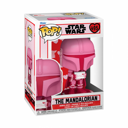 Star Wars The Mandalorian Valentines Theme Funko Pop! Vinyl Figure